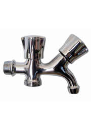 canilla doble de lavarropas